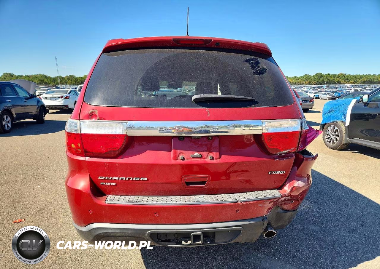 2011 Dodge Durango Crew VIN:1D4RE4GG7BC651987 - 6
