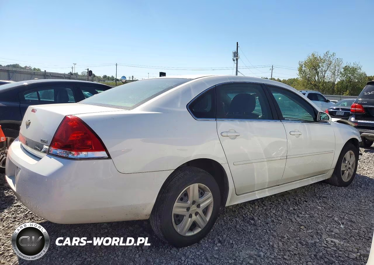 2010 Chevrolet Impala Ls VIN:2G1WA5EK8A1257663 - 3