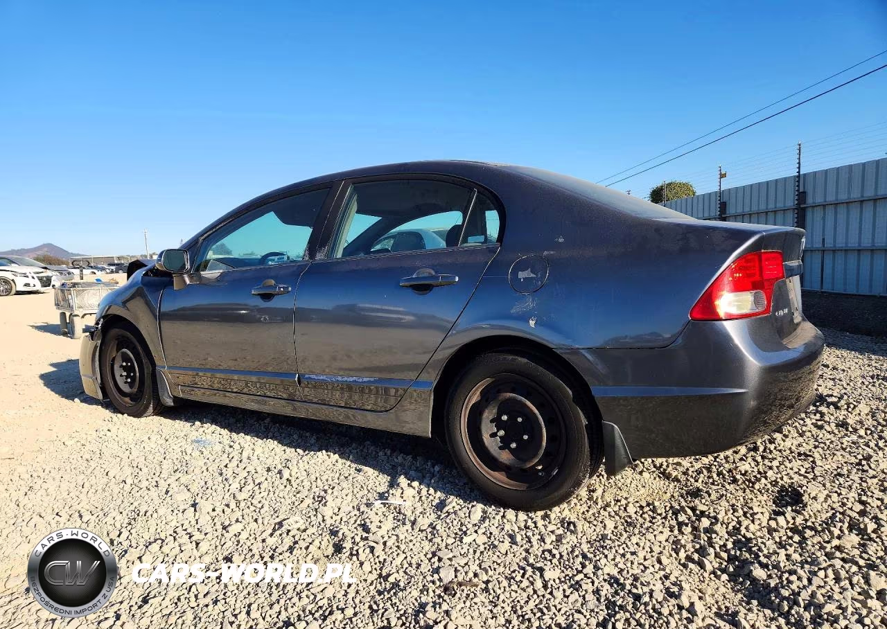 2009 Honda Civic Lx VIN:2HGFA16589H302677 - 2
