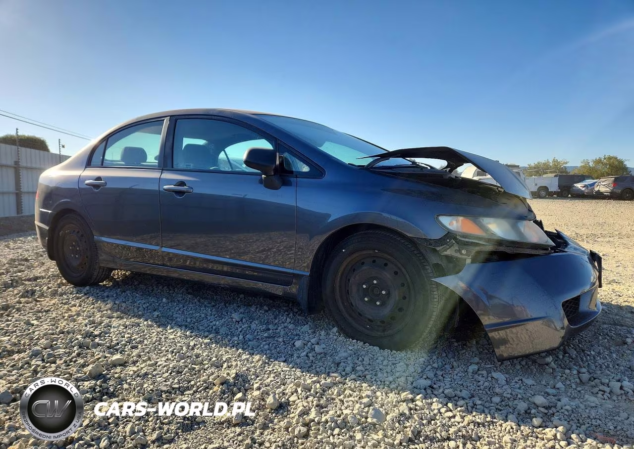 2009 Honda Civic Lx VIN:2HGFA16589H302677 - 4