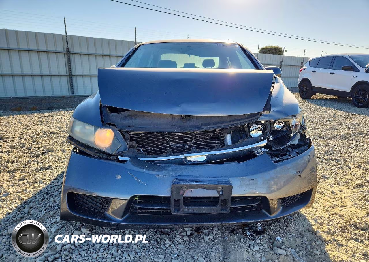 2009 Honda Civic Lx VIN:2HGFA16589H302677 - 5