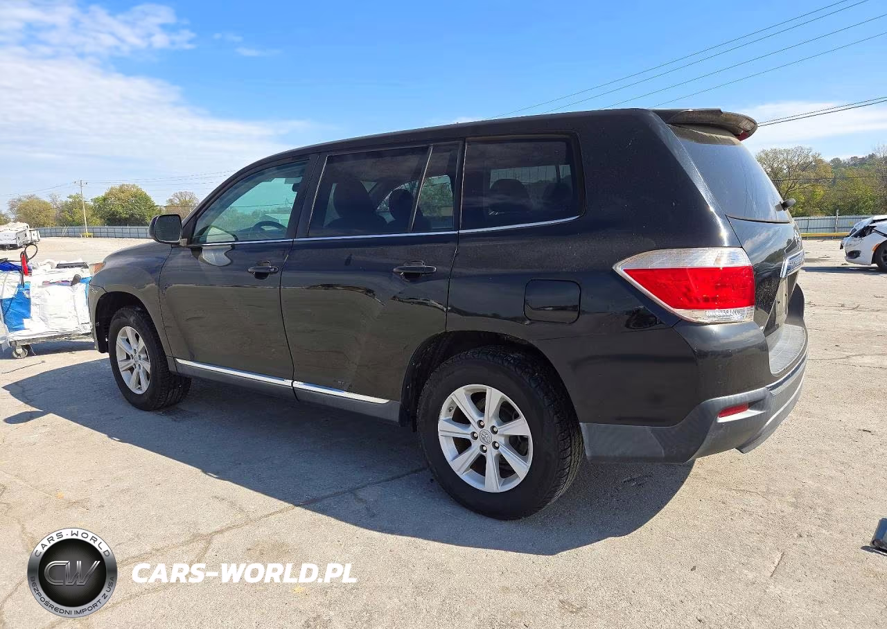 2013 Toyota Highlander Base VIN:5TDZA3EHXDS040965 - 2