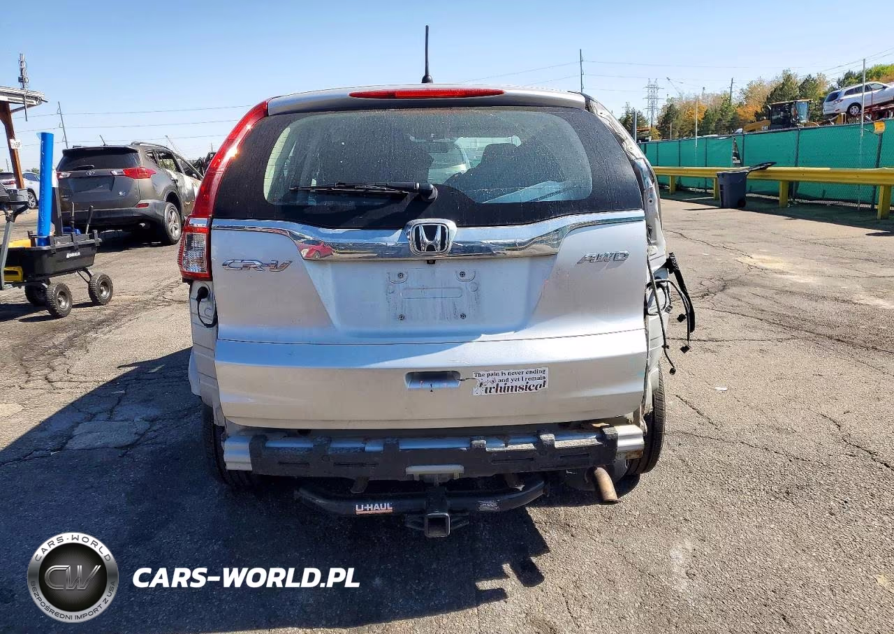 2016 Honda Cr-V Lx VIN:5J6RM4H35GL089780 - 6