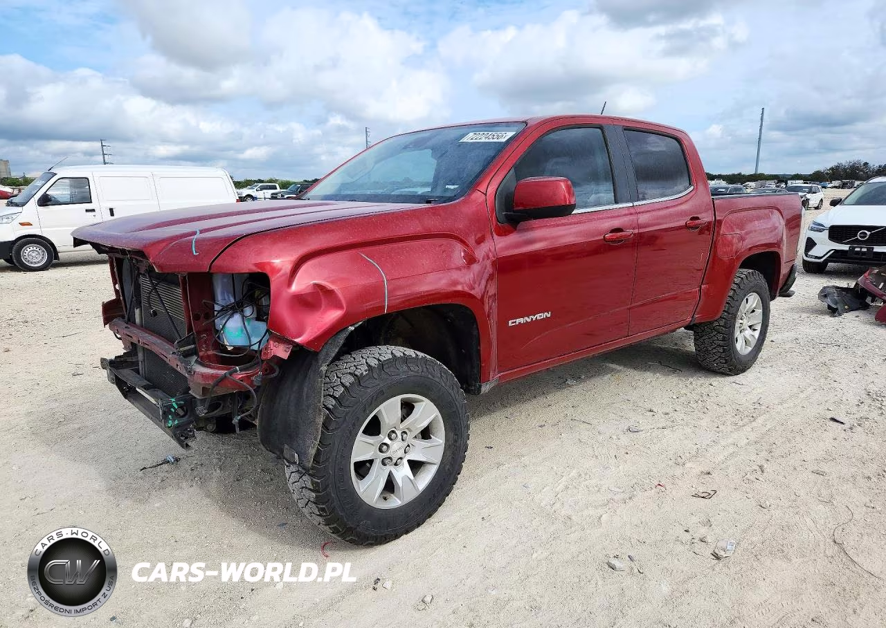 2015 GMC Canyon Sle VIN:1GTG5BE34F1181203 - 1