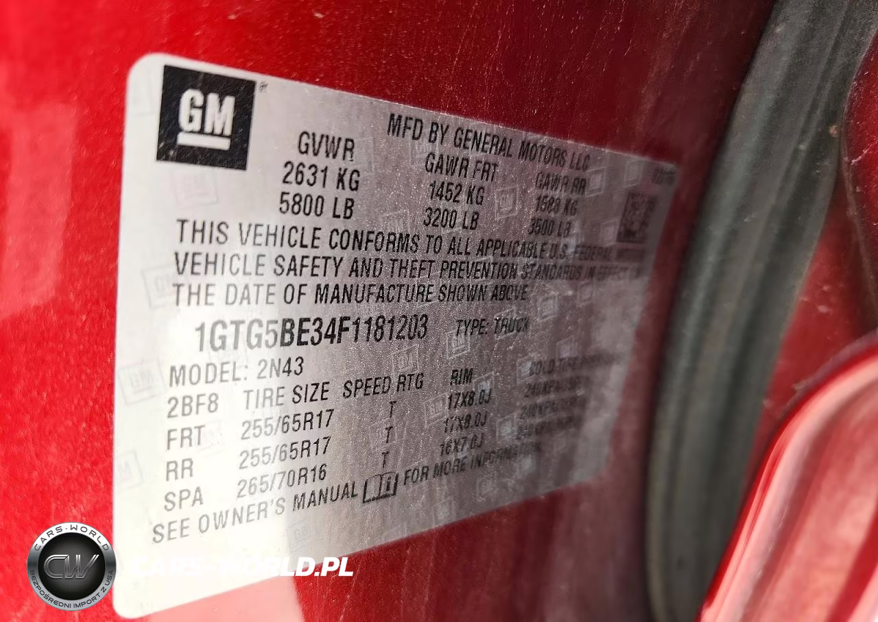 2015 GMC Canyon Sle VIN:1GTG5BE34F1181203 - 13