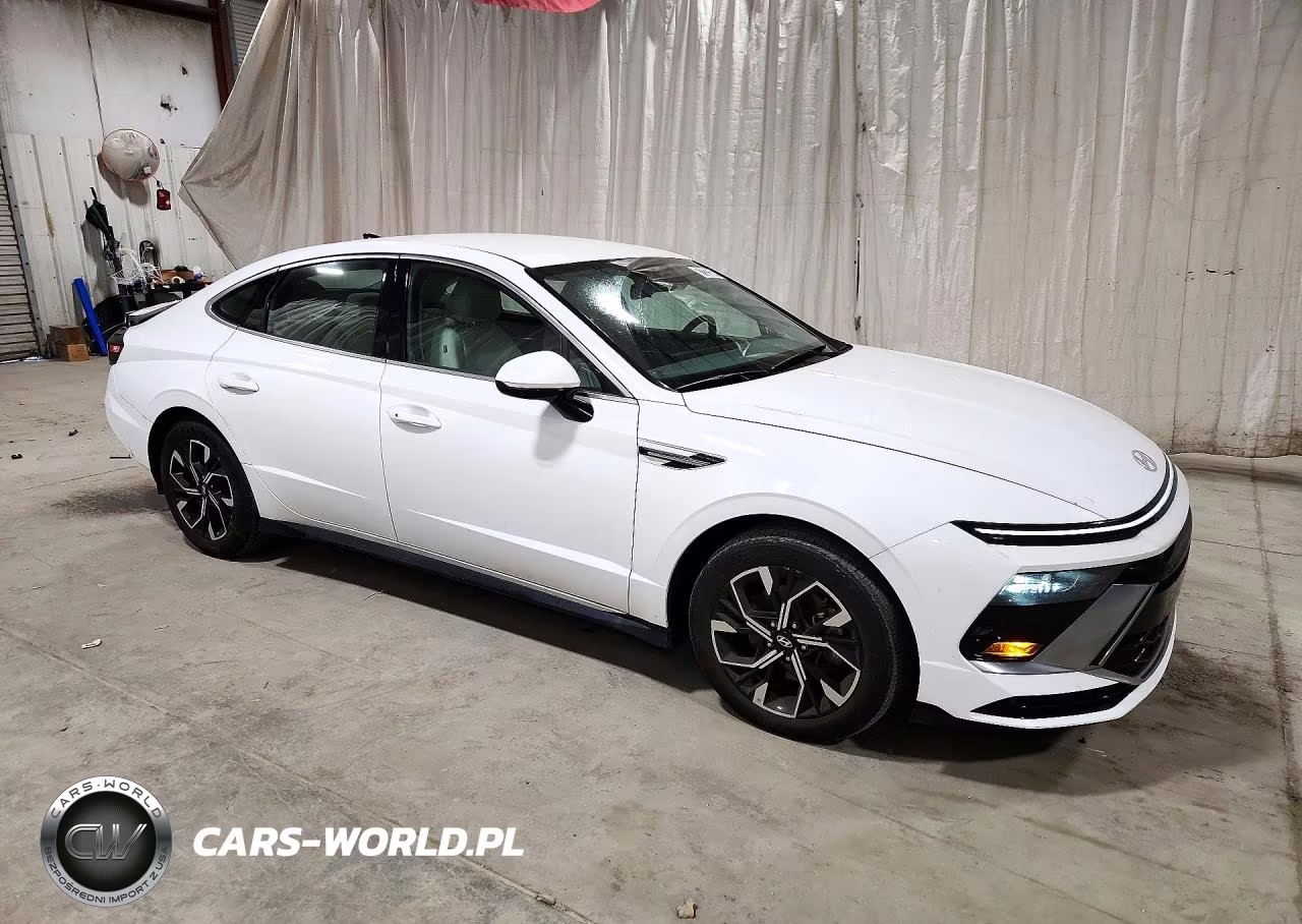 2025 Hyundai Sonata Sel VIN:KMHL64JA8SA468349 - 4