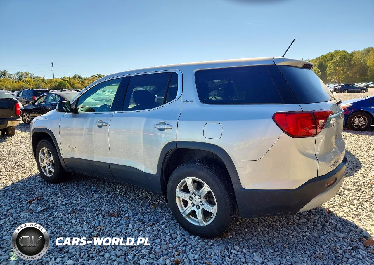 2018 GMC Acadia Sle VIN:1GKKNRLA4JZ136930 - 2