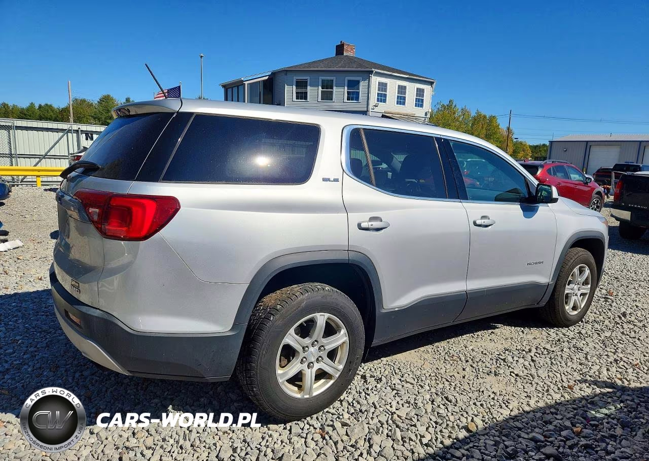 2018 GMC Acadia Sle VIN:1GKKNRLA4JZ136930 - 3