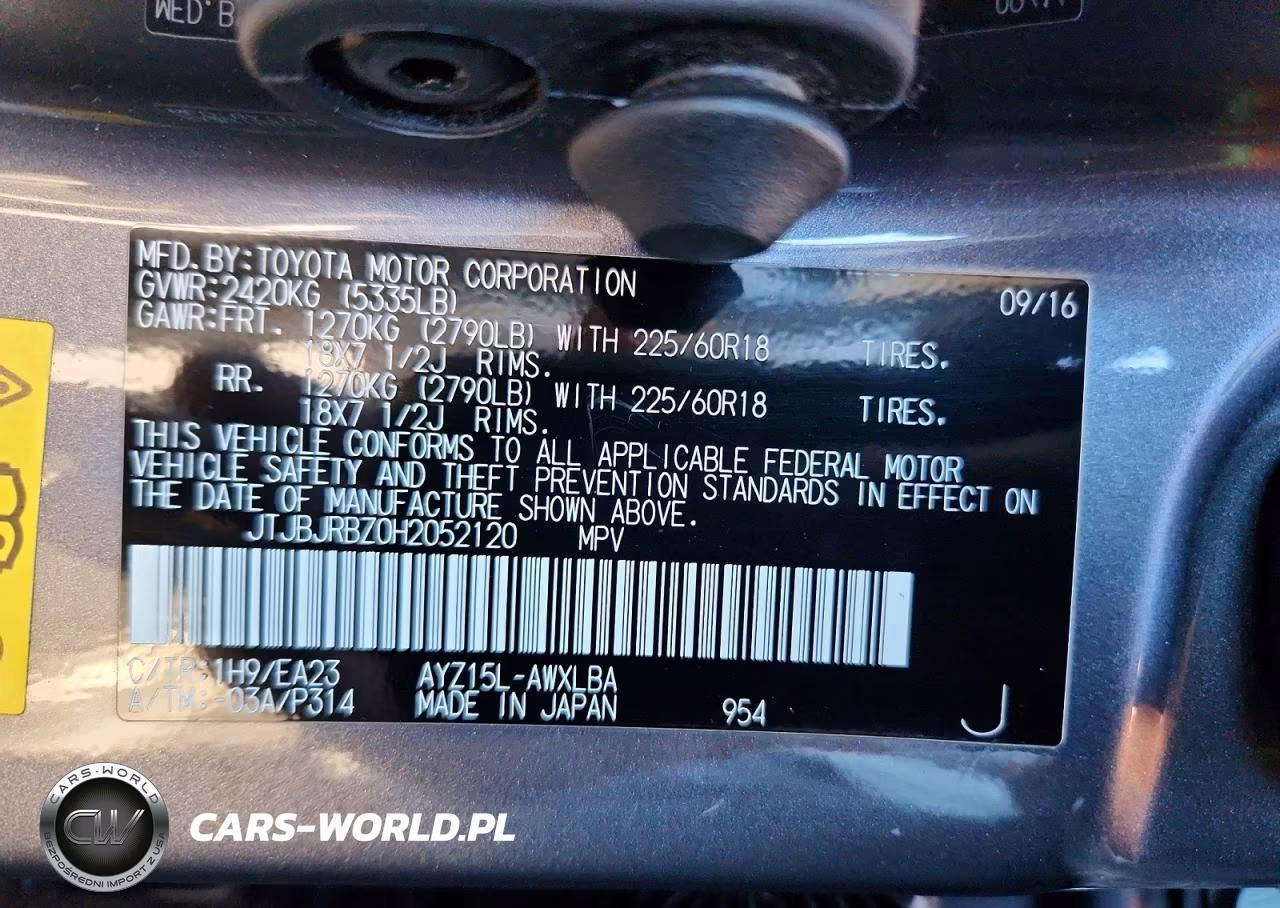 2017 Lexus Nx 300H VIN:JTJBJRBZ0H2052120 - 14