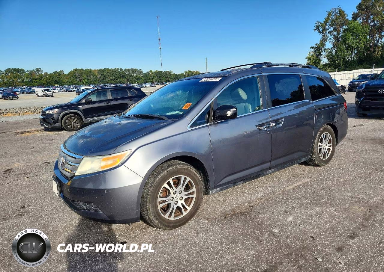 2011 Honda Odyssey Exl VIN:5FNRL5H61BB014918 - 1