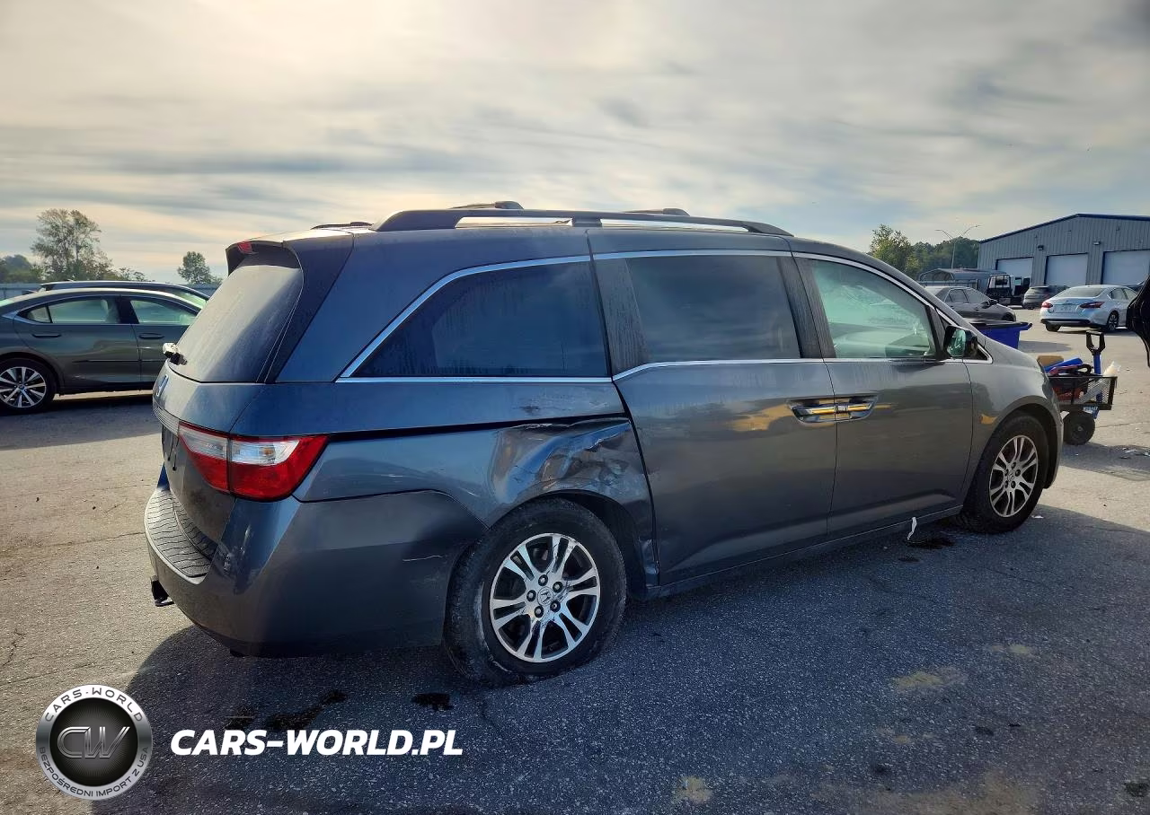 2011 Honda Odyssey Exl VIN:5FNRL5H61BB014918 - 3