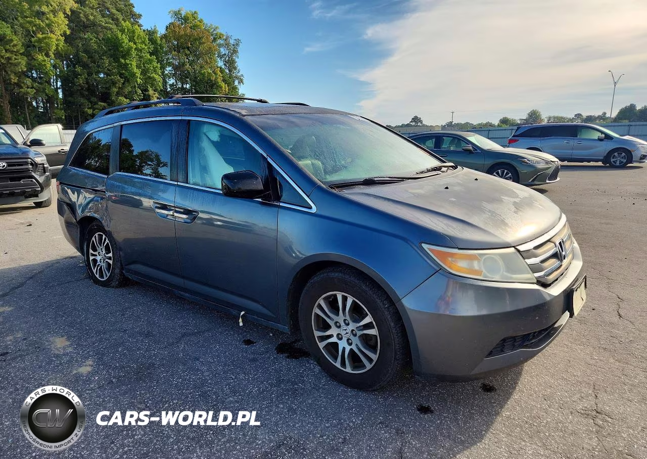 2011 Honda Odyssey Exl VIN:5FNRL5H61BB014918 - 4