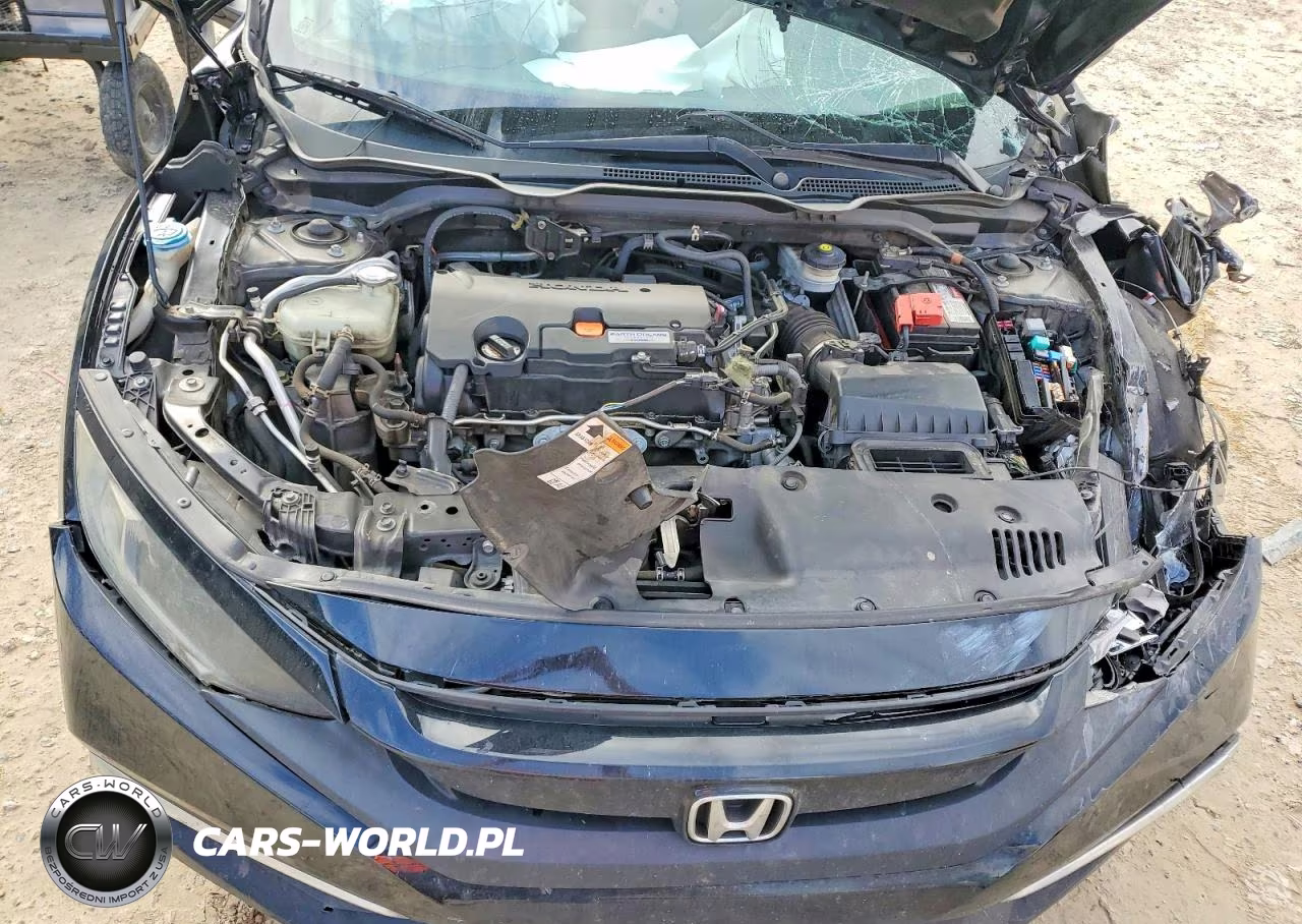2020 Honda Civic Lx VIN:19XFC2F6XLE004044 - 11