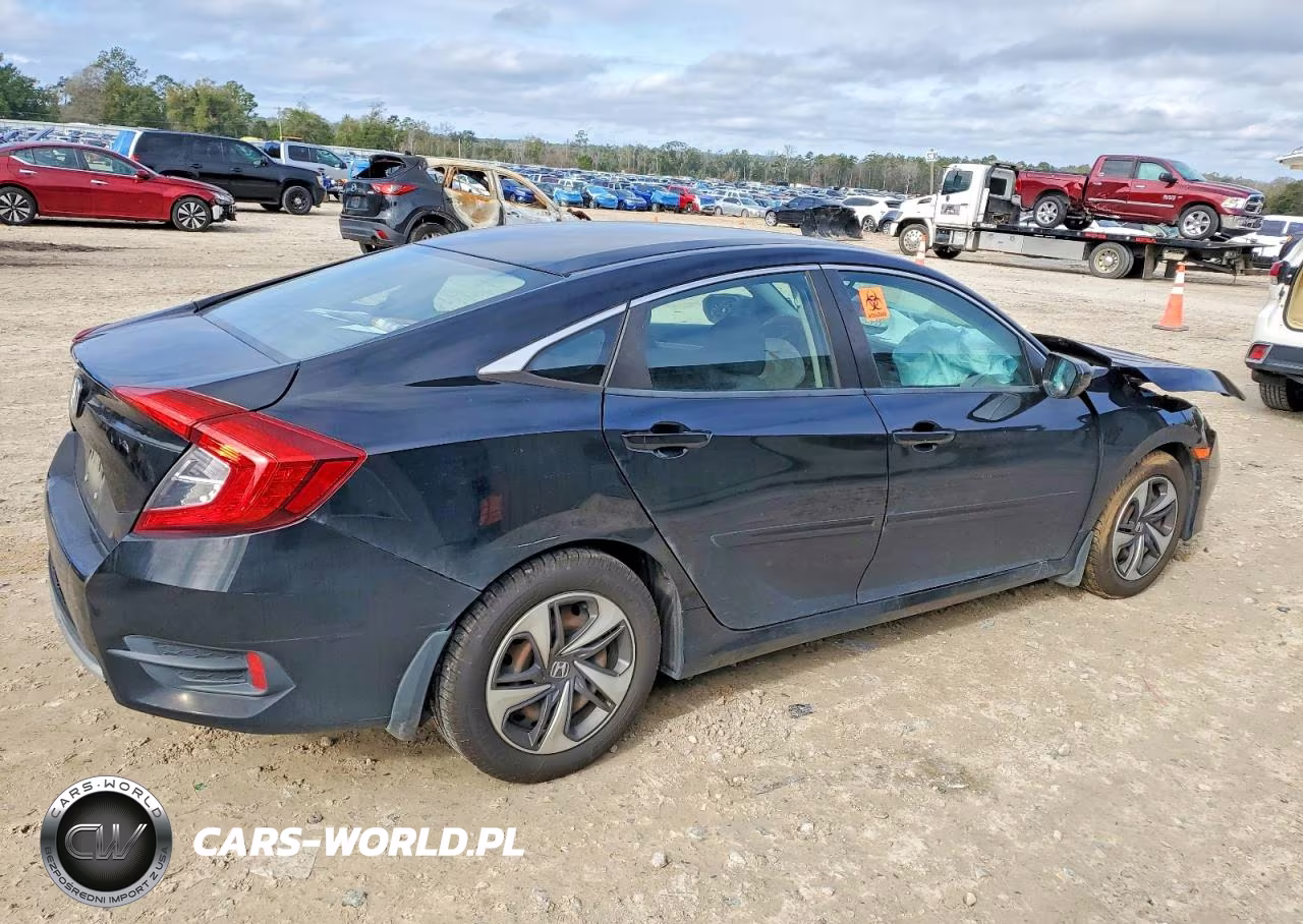 2020 Honda Civic Lx VIN:19XFC2F6XLE004044 - 3