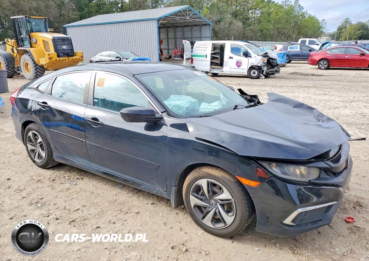 2020 Honda Civic Lx VIN:19XFC2F6XLE004044 - 4