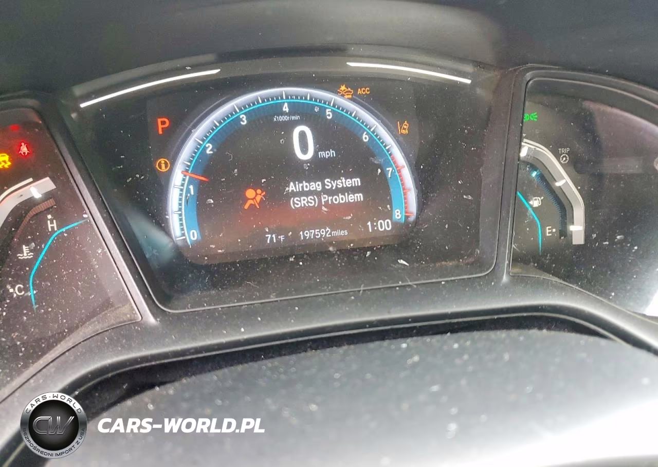2020 Honda Civic Lx VIN:19XFC2F6XLE004044 - 9