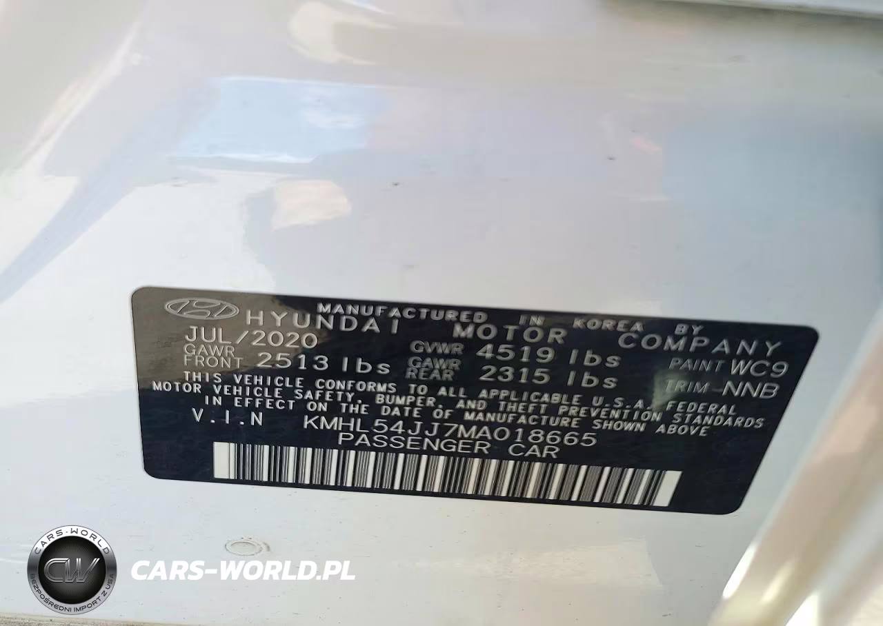 2021 Hyundai Sonata Hybrid Limited VIN:KMHL54JJ7MA018665 - 13