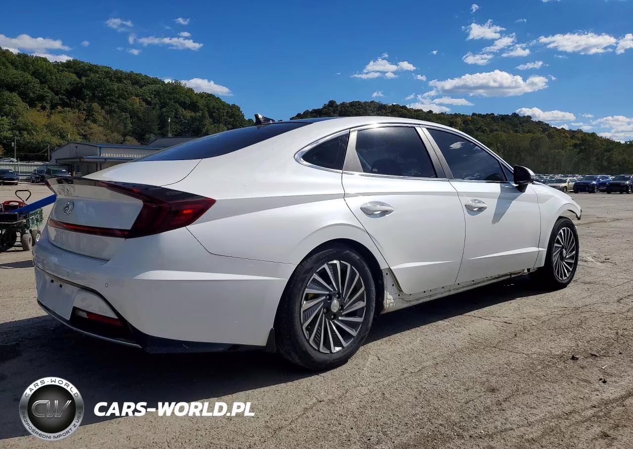 2021 Hyundai Sonata Hybrid Limited VIN:KMHL54JJ7MA018665 - 3