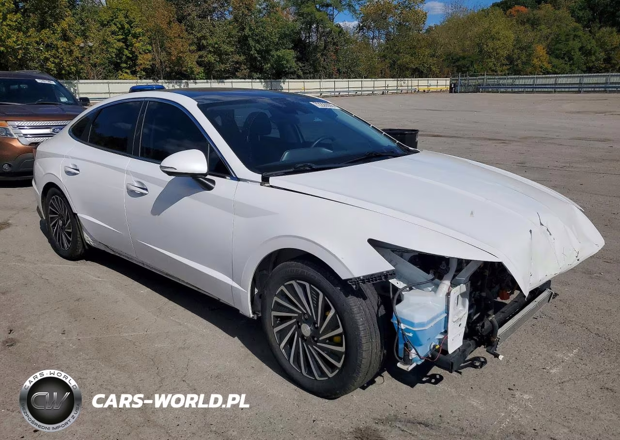 2021 Hyundai Sonata Hybrid Limited VIN:KMHL54JJ7MA018665 - 4