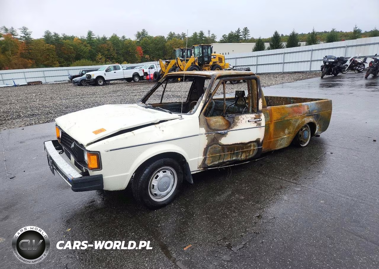 1981 Volkswagen Rabbit Truck VIN:1V1KB0175BV024821 - 1