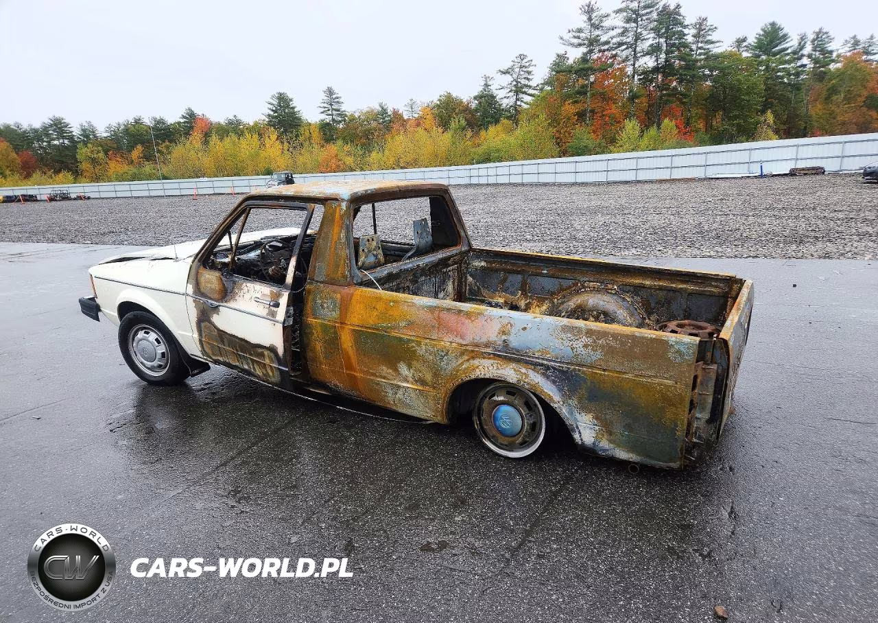 1981 Volkswagen Rabbit Truck VIN:1V1KB0175BV024821 - 2