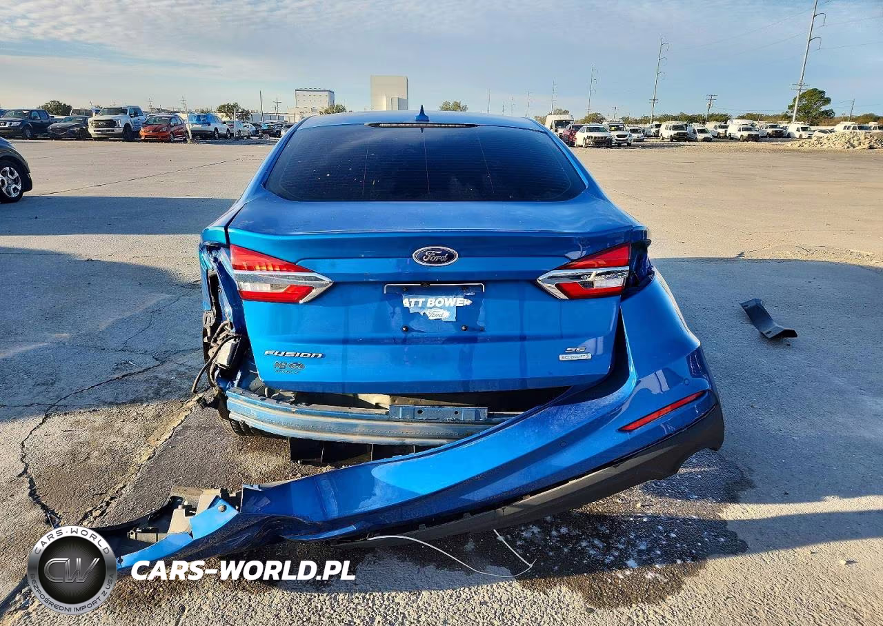 2020 Ford Fusion Se VIN:3FA6P0HDXLR184516 - 6