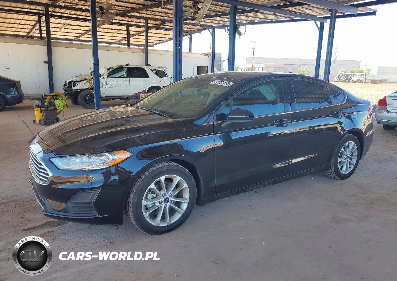 2020 Ford Fusion Se VIN:3FA6P0HDXLR171491 - 1