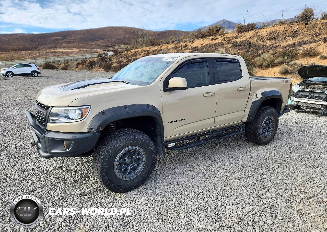 2021 Chevrolet Colorado Zr2 VIN:1GCGTEEN3M1250503 - 1