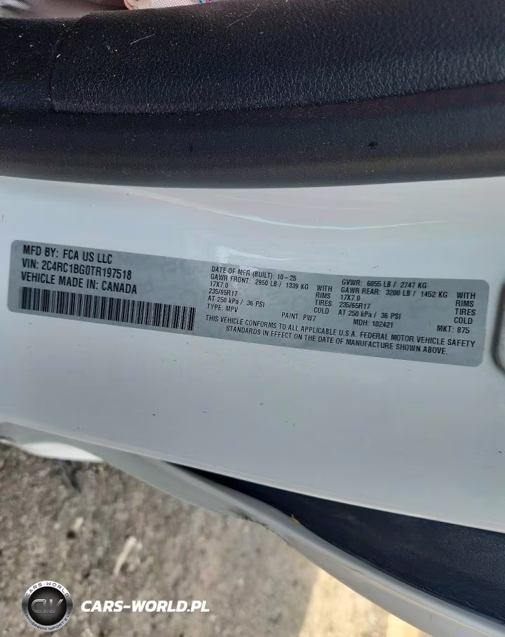 2026 Chrysler Pacifica Select VIN:2C4RC1BG0TR197518 - 13
