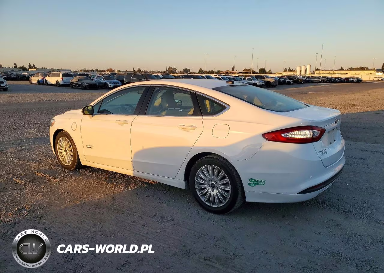 2016 Ford Fusion Se Phev VIN:3FA6P0PU5GR166495 - 2