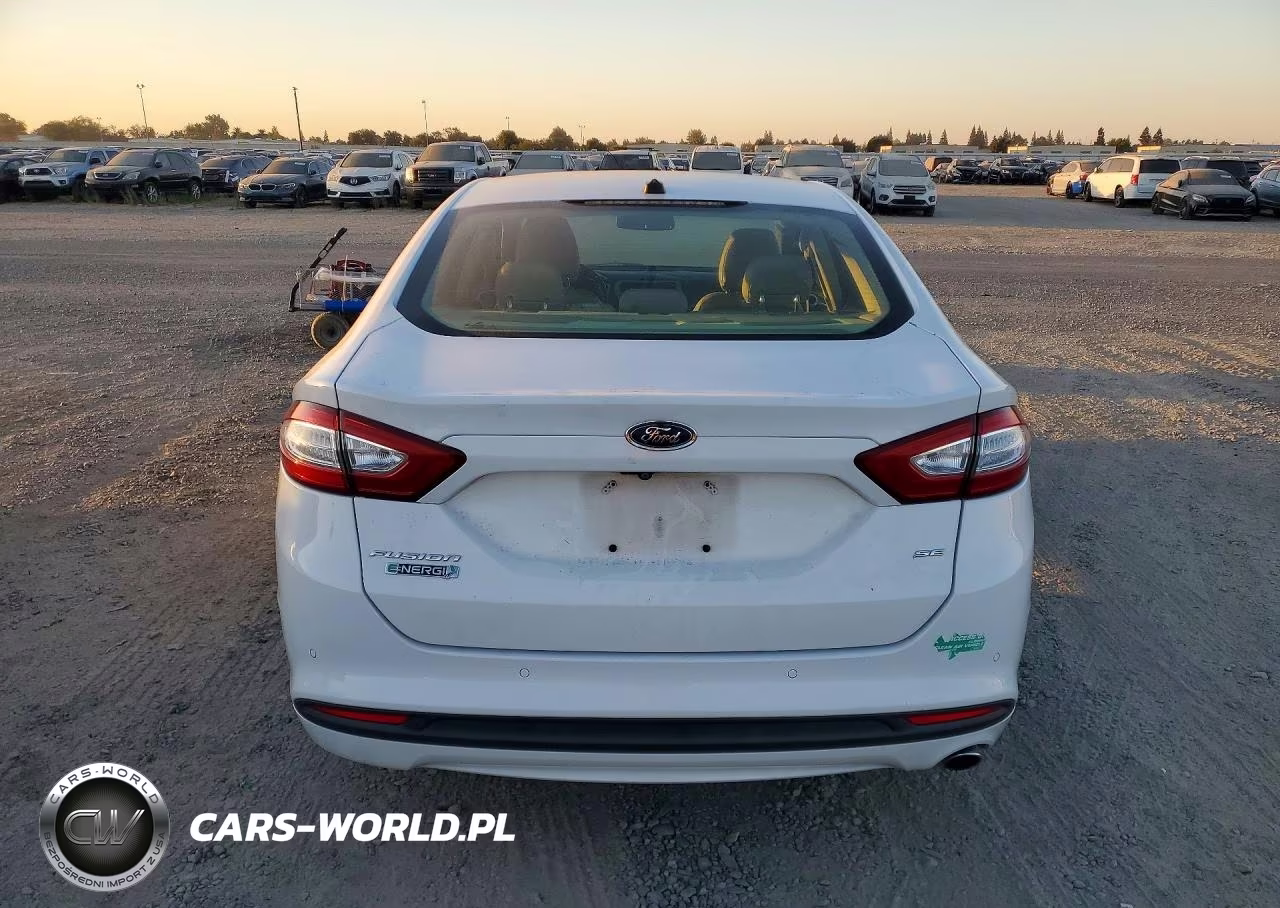 2016 Ford Fusion Se Phev VIN:3FA6P0PU5GR166495 - 6