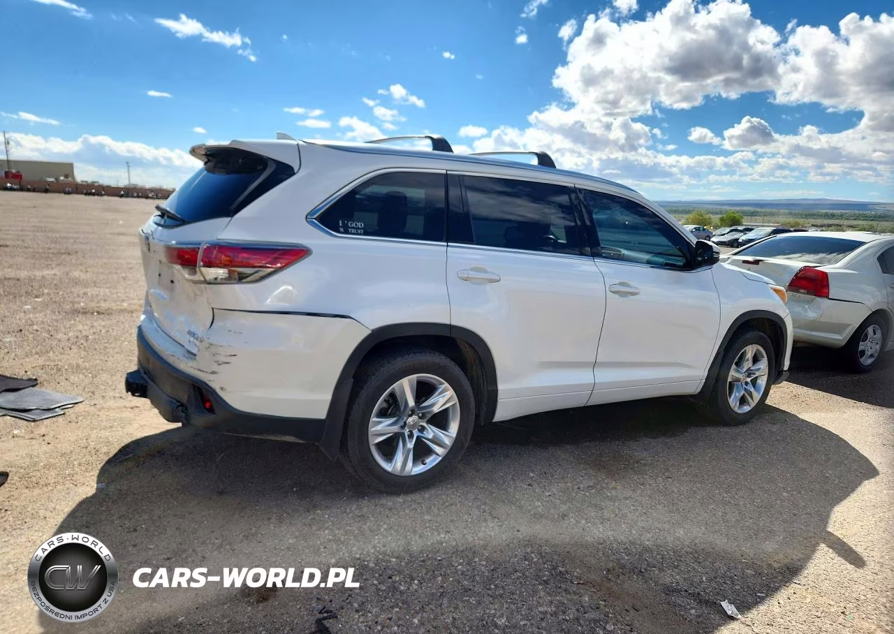 2015 Toyota Highlander Limited VIN:5TDDKRFH9FS083530 - 3