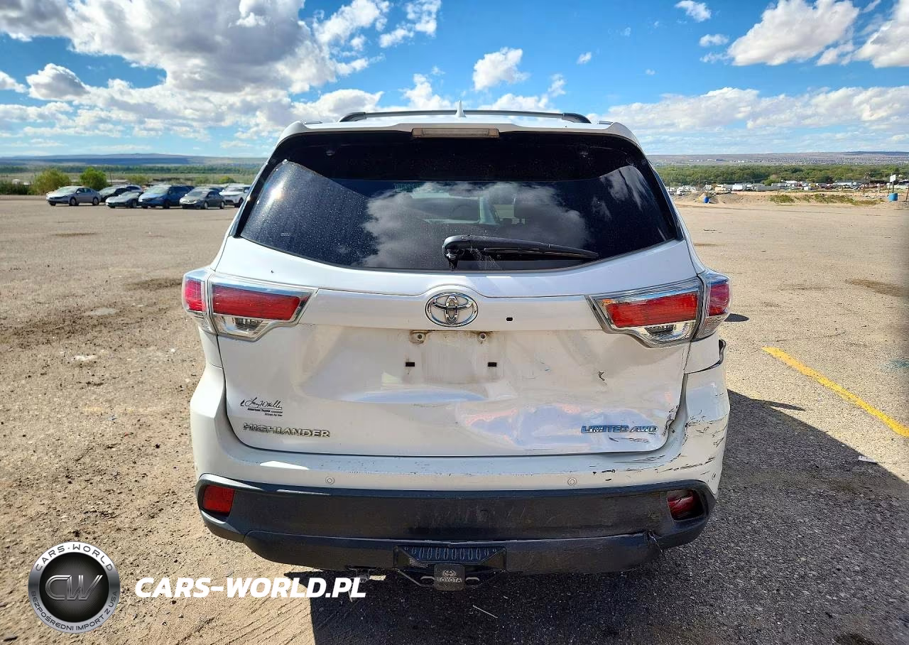 2015 Toyota Highlander Limited VIN:5TDDKRFH9FS083530 - 6