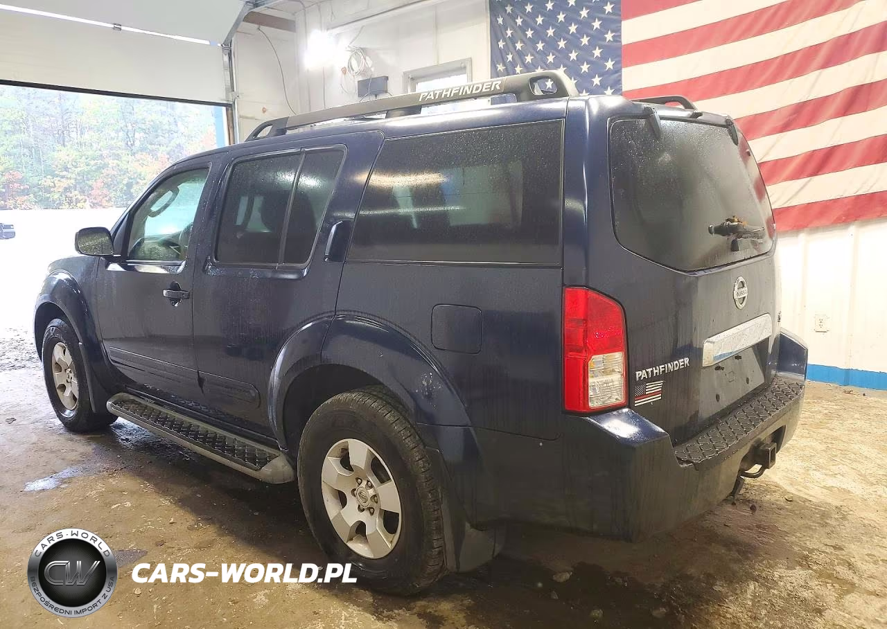 2007 Nissan Pathfinder S VIN:5N1AR18W17C649349 - 2