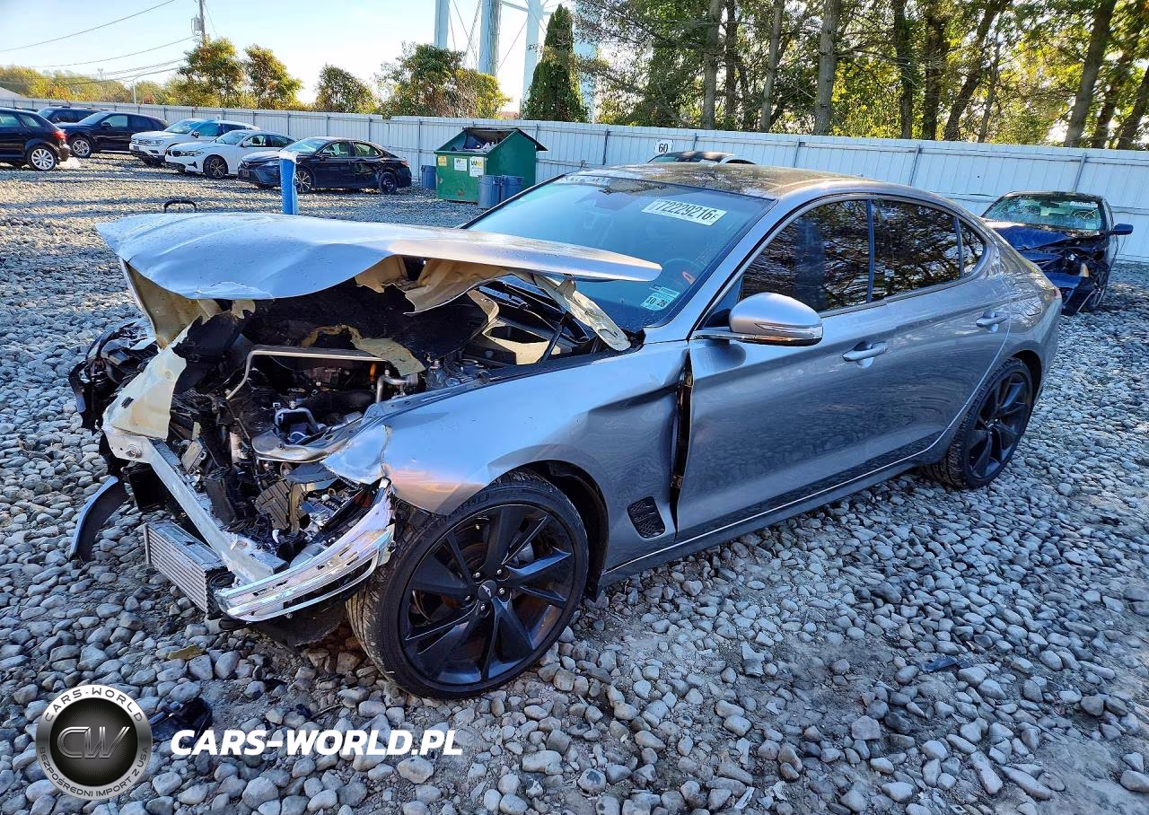 2023 Genesis G70 2.0T VIN:KMTG34TA7PU131996 - 1