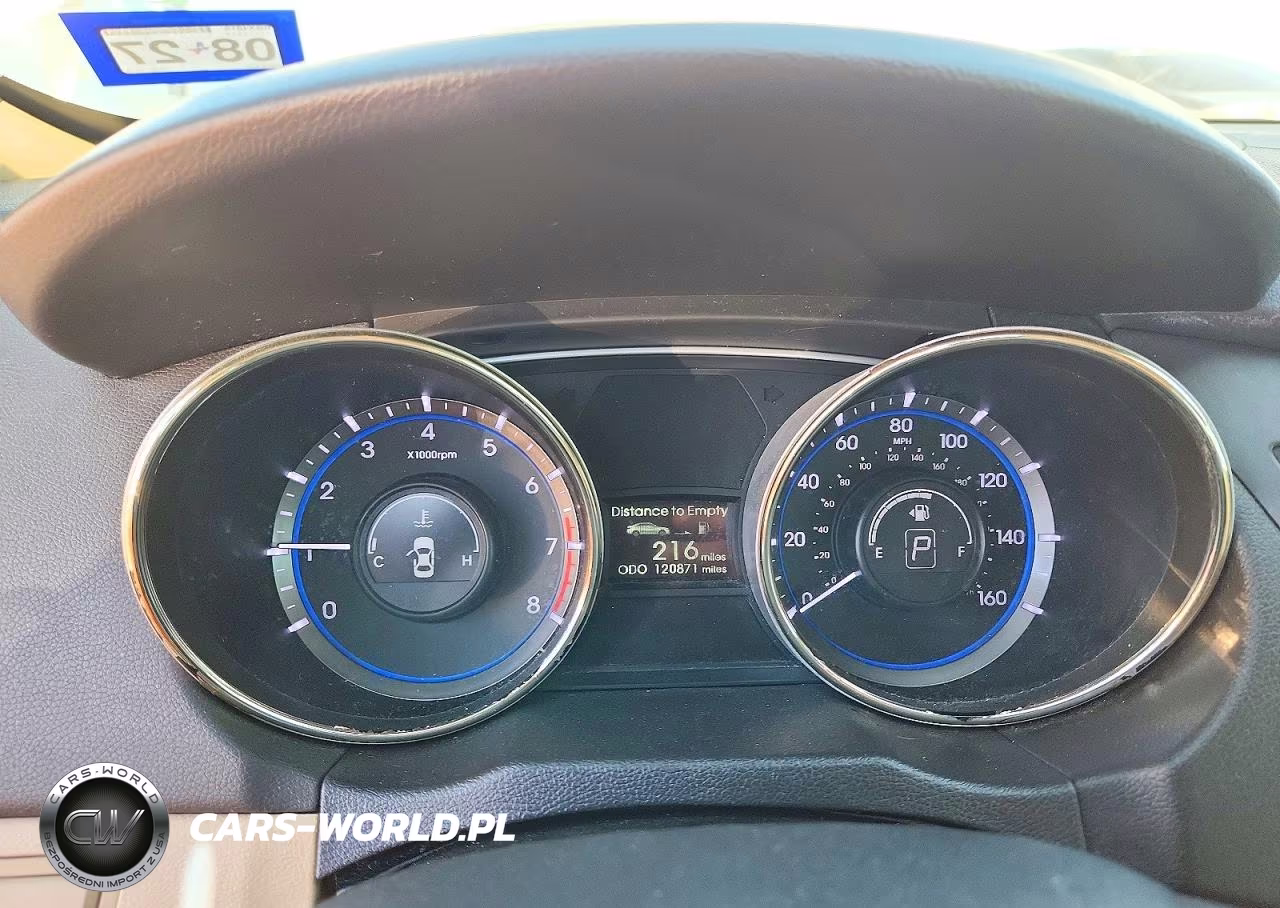 2013 Hyundai Sonata Gls VIN:5NPEB4AC6DH679183 - 9