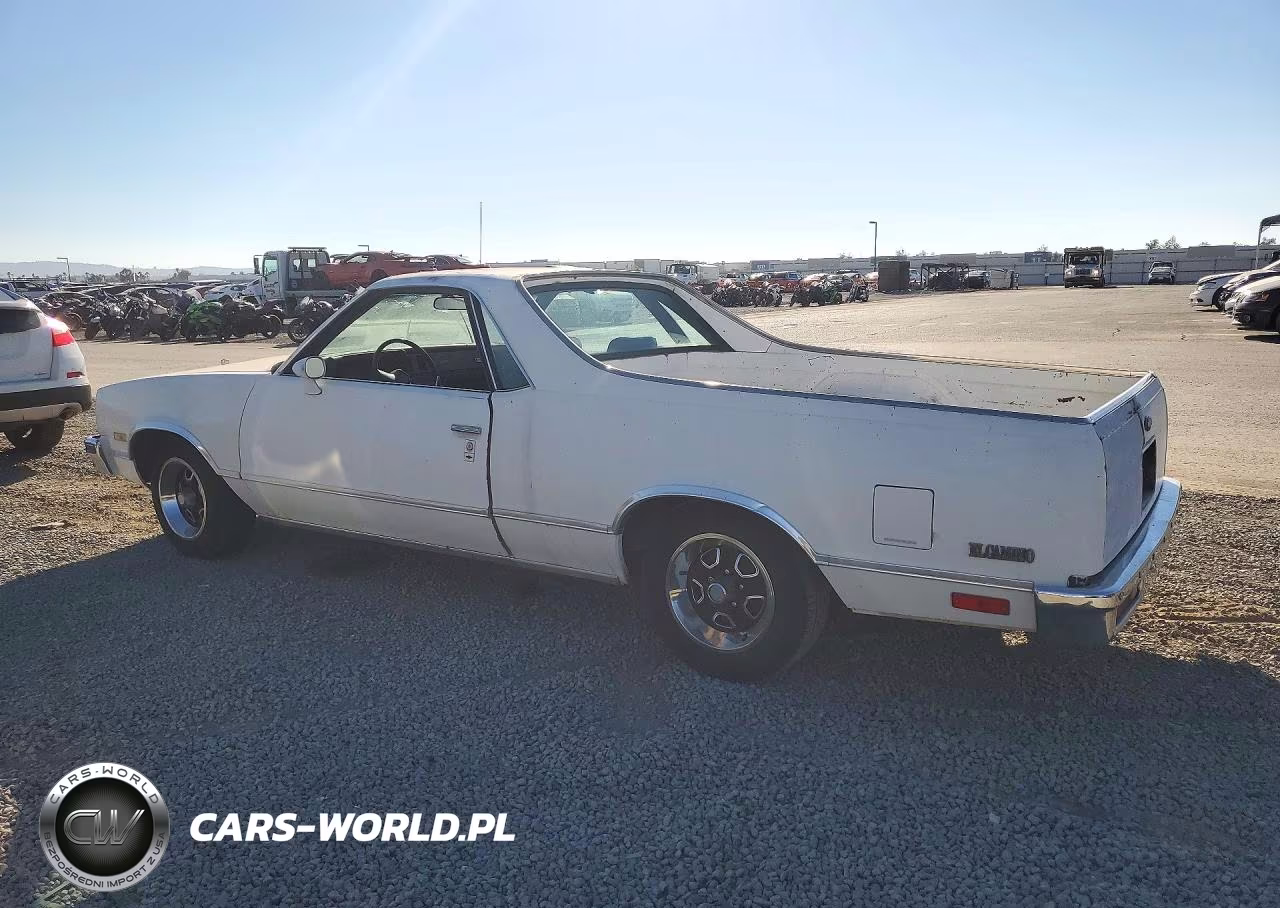 1985 Chevrolet El Camino VIN:3GCCW80H4FS917525 - 2