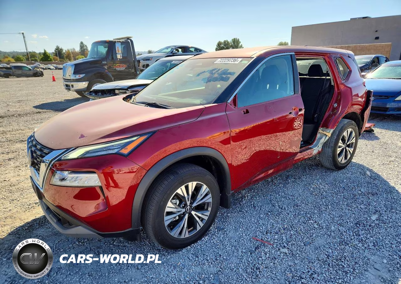 2023 Nissan Rogue Sv VIN:5N1BT3BA1PC781770 - 1