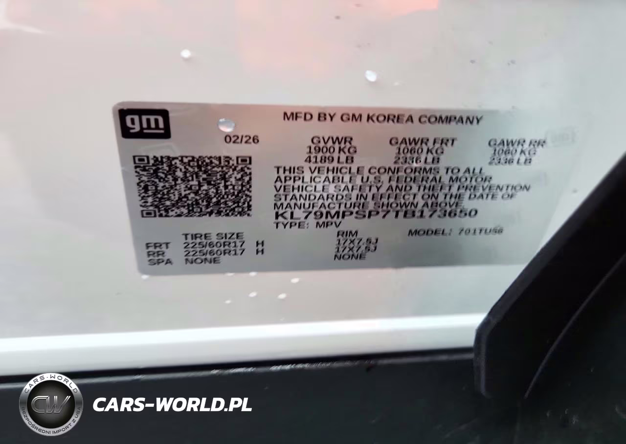 2026 Chevrolet Trailblazer Lt VIN:KL79MPSP7TB173650 - 14