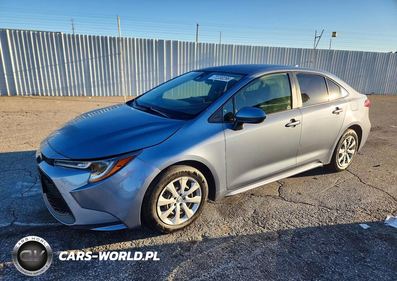 2022 Toyota Corolla Le VIN:JTDEPMAE7N3033683 - 1