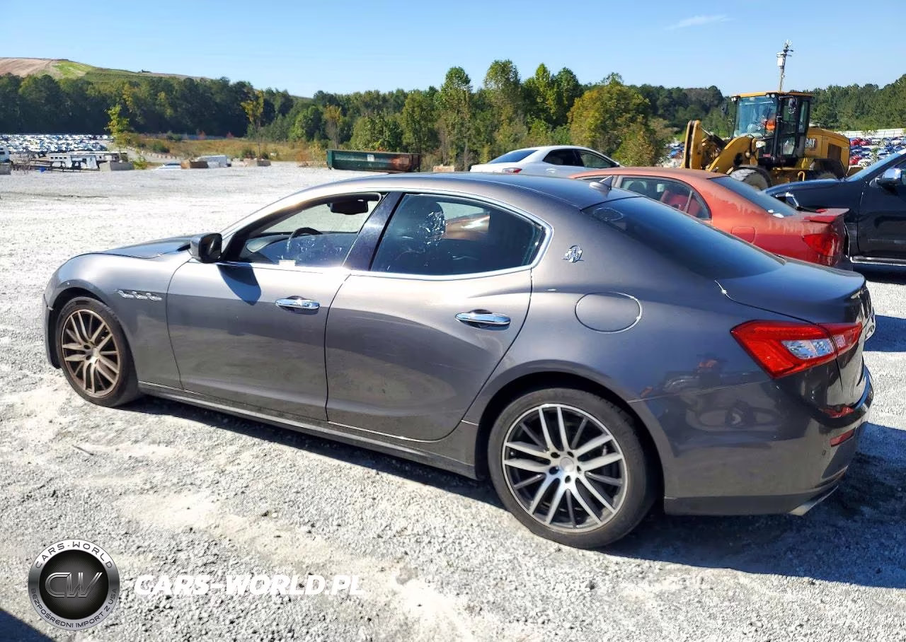 2015 Maserati Ghibli VIN:ZAM57XSA6F1130508 - 2