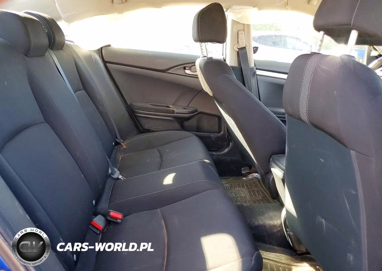 2019 Honda Civic Lx VIN:19XFC2F65KE007271 - 10