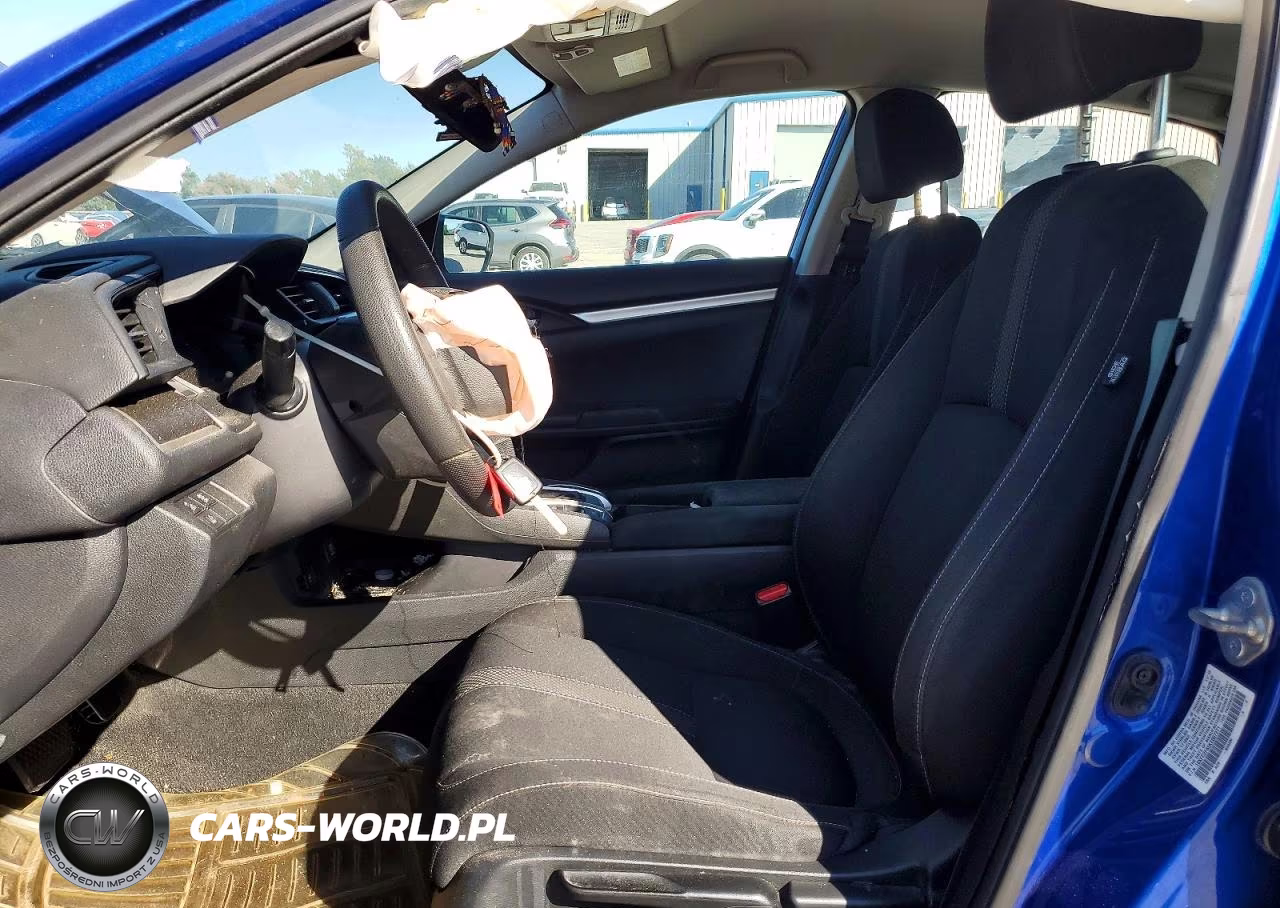 2019 Honda Civic Lx VIN:19XFC2F65KE007271 - 7