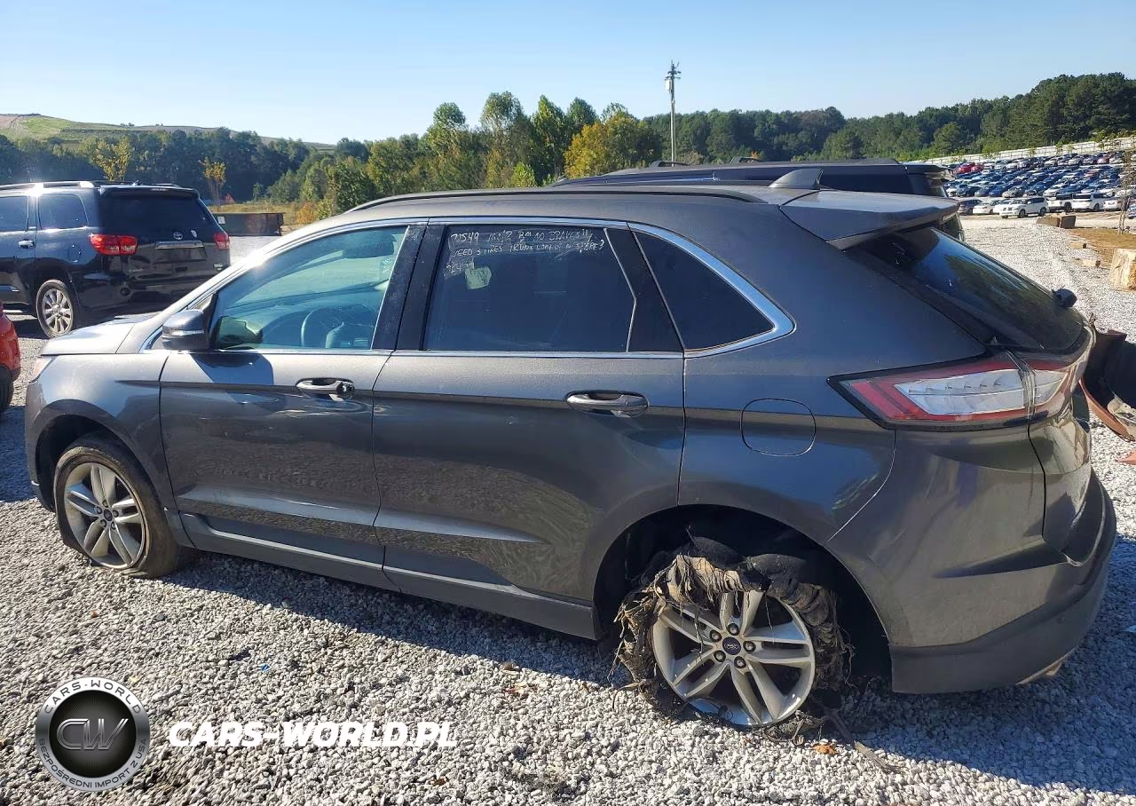 2017 Ford Edge Sel VIN:2FMPK3J99HBB08534 - 2
