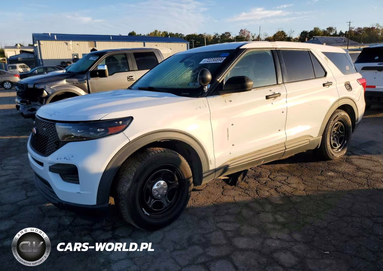 2020 Ford Police Interceptor Utility VIN:1FM5K8AW7LGC14007 - 1