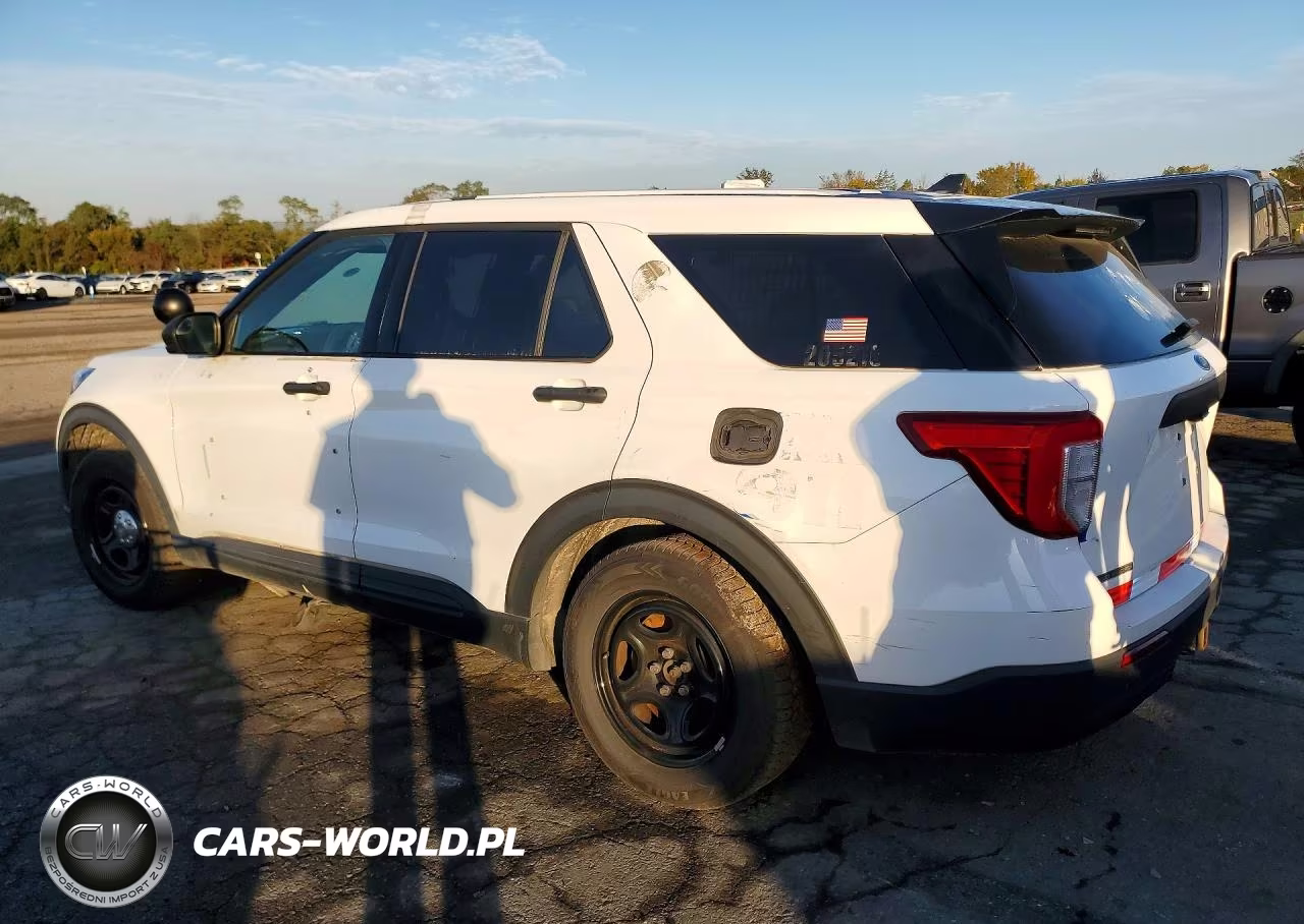 2020 Ford Police Interceptor Utility VIN:1FM5K8AW7LGC14007 - 2