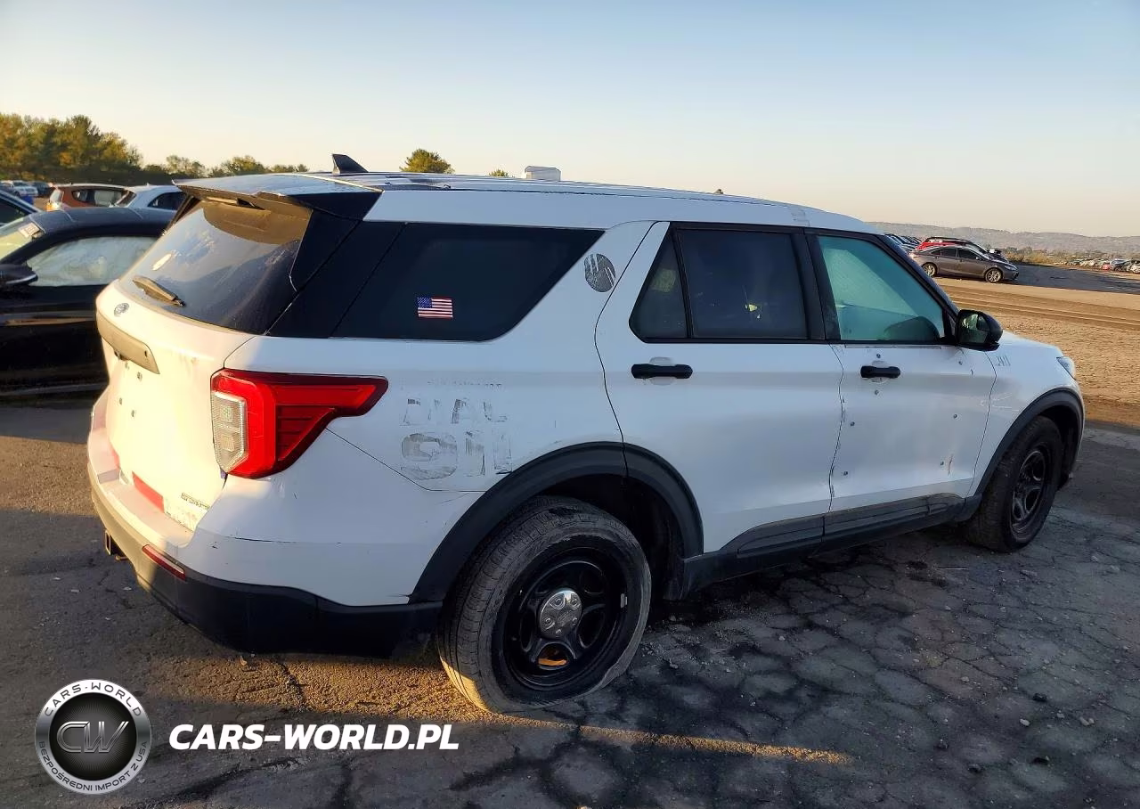 2020 Ford Police Interceptor Utility VIN:1FM5K8AW7LGC14007 - 3