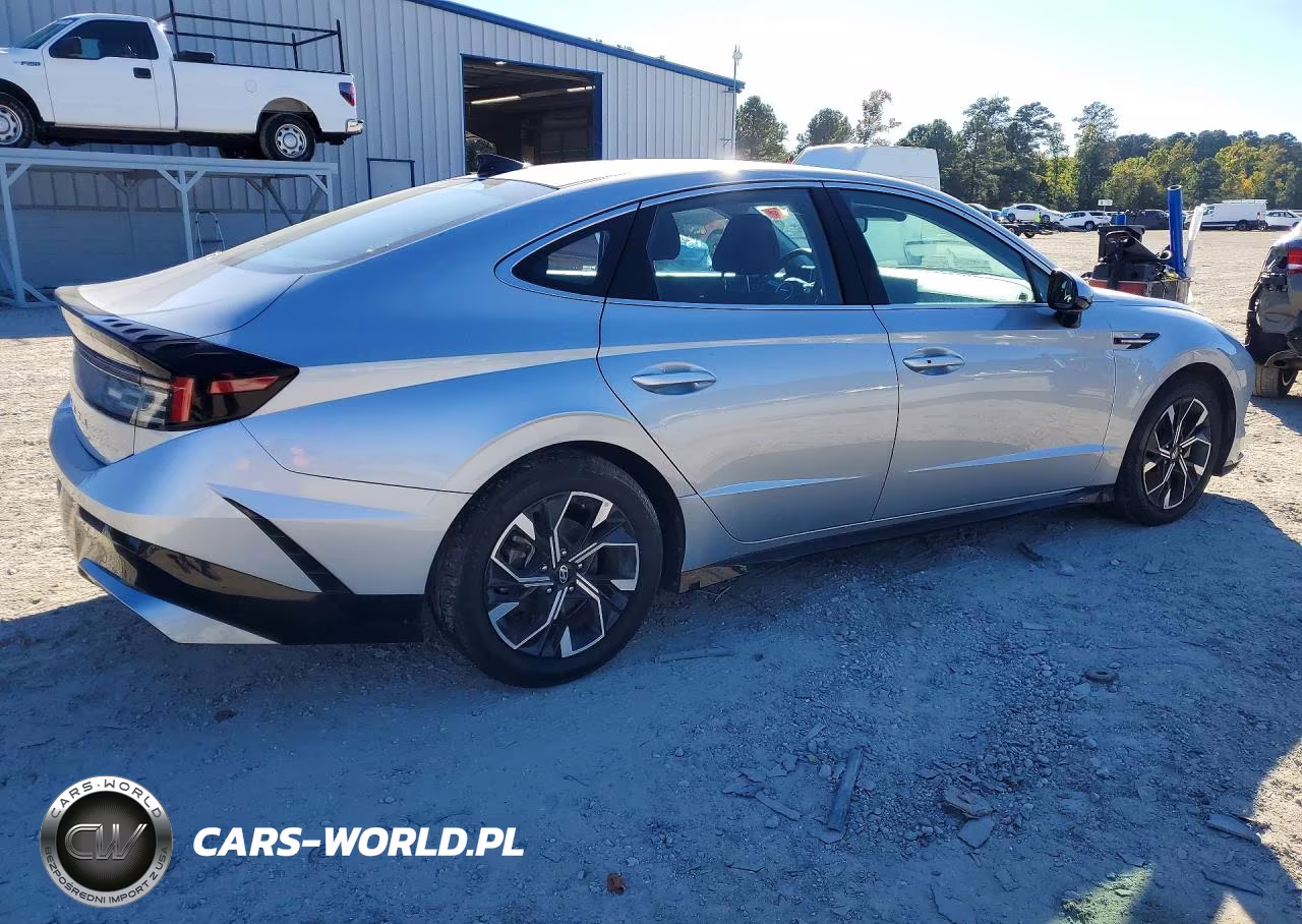 2024 Hyundai Sonata Sel VIN:KMHL64JA6RA408287 - 3