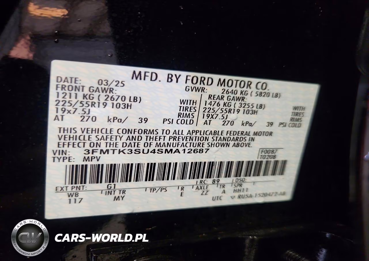 2025 Ford Mustang Mach-E Premium VIN:3FMTK3SU4SMA12687 - 13