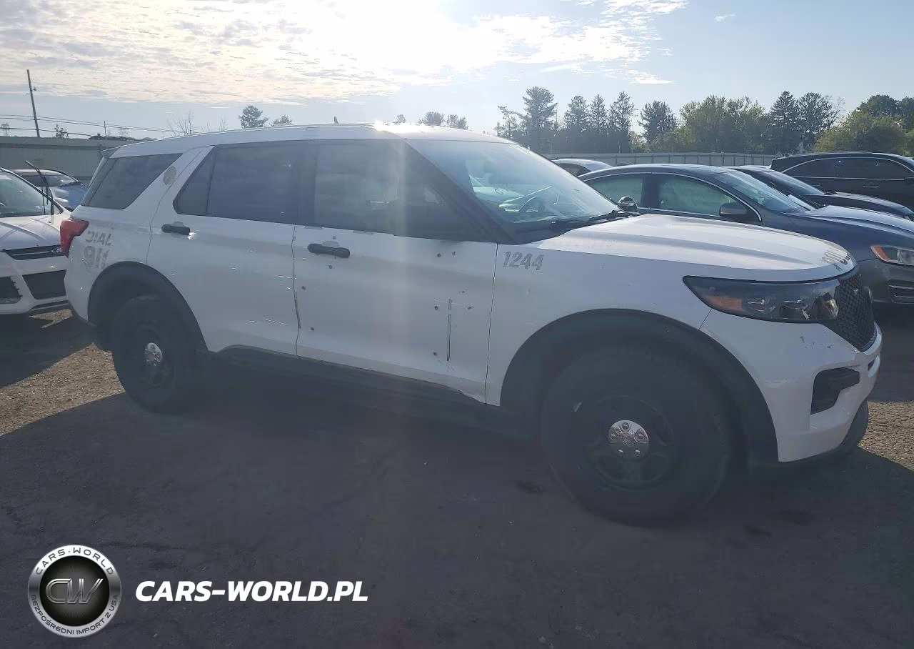 2020 Ford Police Interceptor Utility VIN:1FM5K8AW0LGC14026 - 4